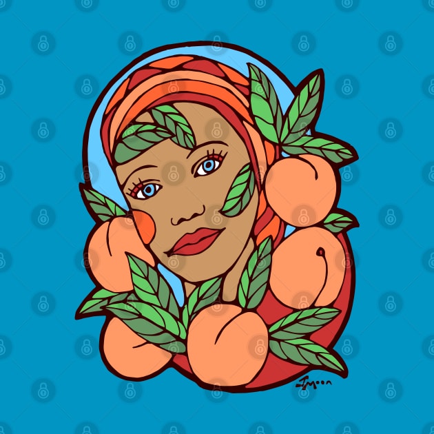 Apricot Maiden by Julia Moon