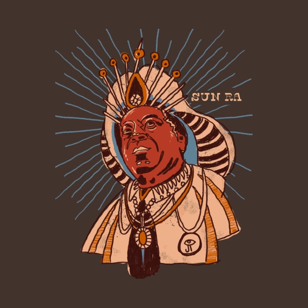 Sun Ra by FloatingGarbage