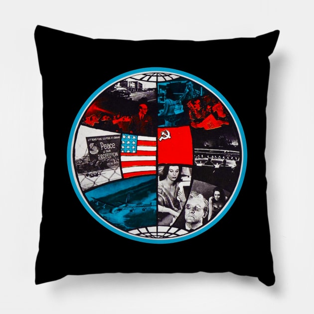 Dr Strangelove 60's custom made tee Pillow by ZAnquen