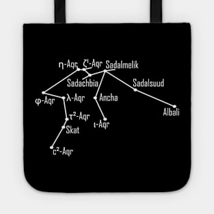 Aquarius Constellation Tote