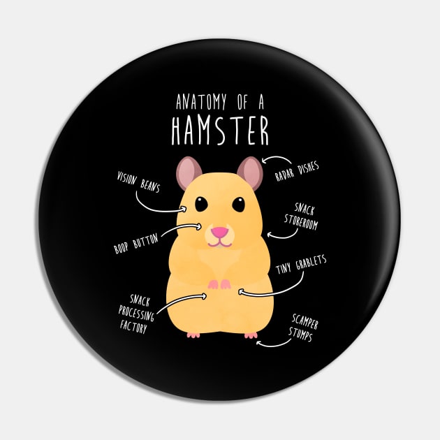 Golden Syrian Hamster Anatomy Pin by Psitta