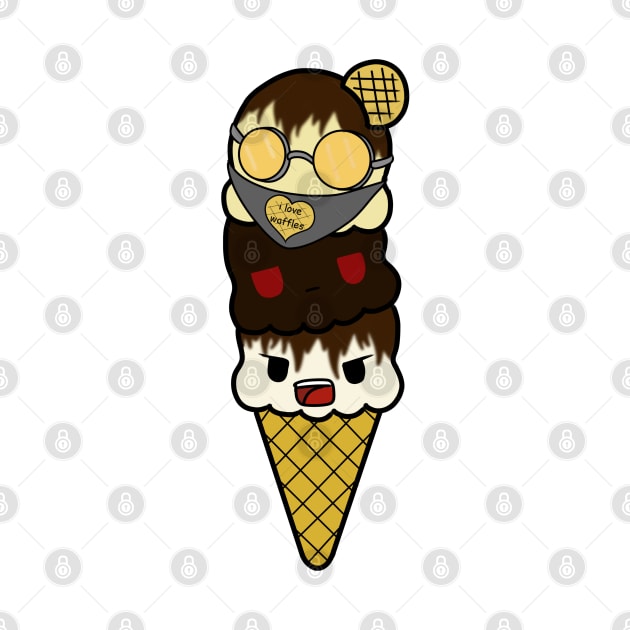 Creepypasta Ice Cream by LillyTheChibi