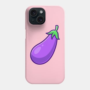 Eggplant Vegetable Cartoon Phone Case