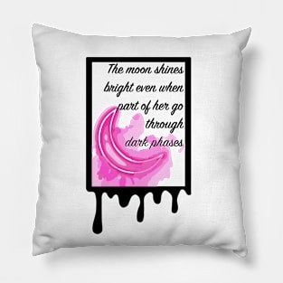 Broken Moon Pillow