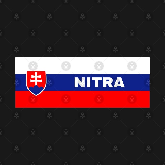 Nitra City in Slovakian Flag by aybe7elf