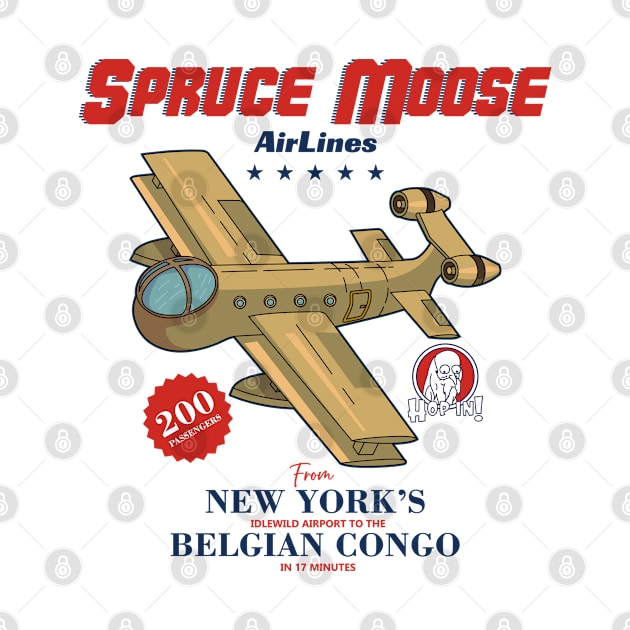 Spruce Moose AirLines by jorgejebraws