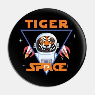 Tiger astronout Pin