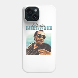 Charles Bukowski // Retro Style Design Phone Case