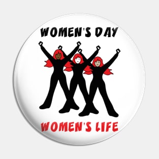 International Women's Day Pin