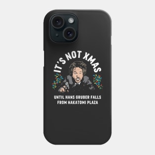 Hans Gruber Christmas Phone Case