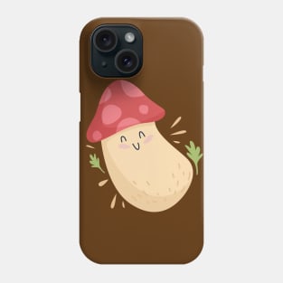 Cute Mushroom Design Phone Case