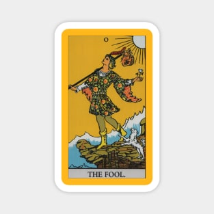 The Fool Tarot Card Magnet