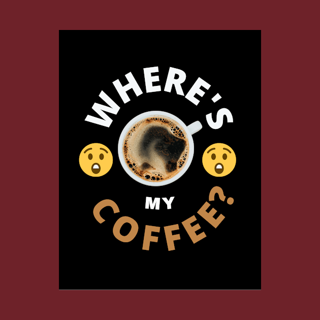 Where is my Coffee? by Gizi Zuckermann Art