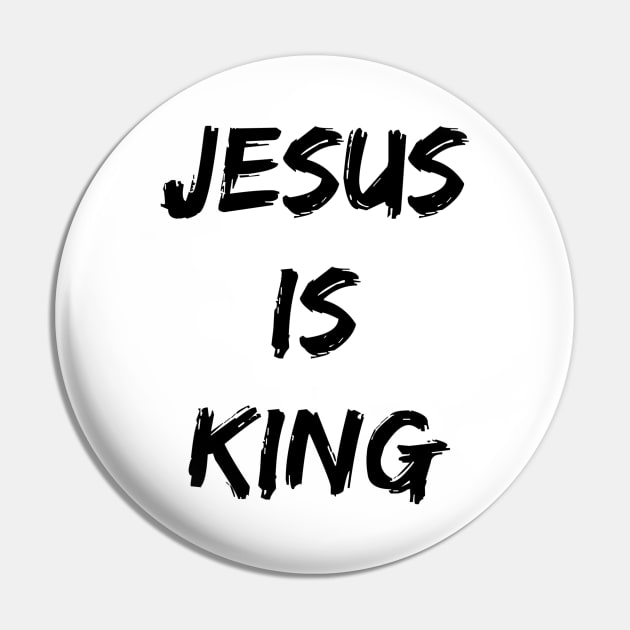 Jesus Is King - Christian Quotes Pin by Christian Faith