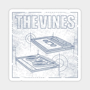 The Vines - Technical Drawing Magnet