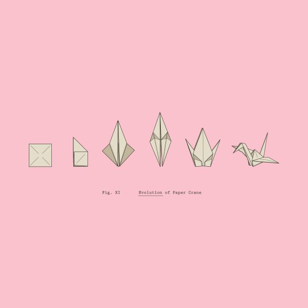 Evolution of Paper Crane by Agrimony