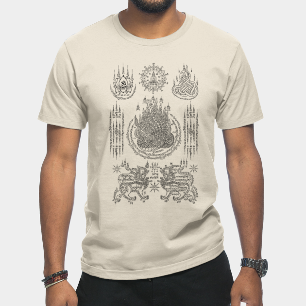 Disover Sak Yant Traditional Thai Tattoo V06 - Sak Yant - T-Shirt