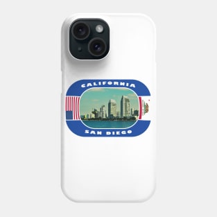 California, San Diego City, USA Phone Case