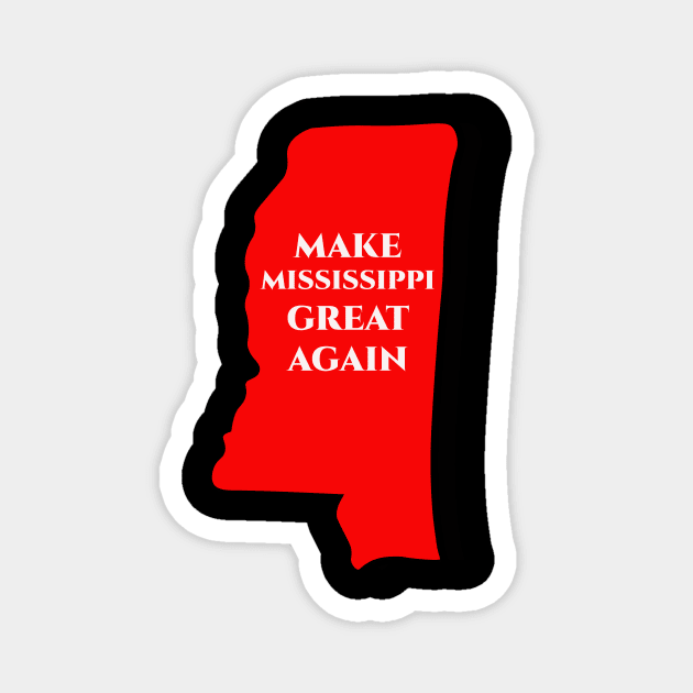 Mississippi State Magnet by saber fahid 