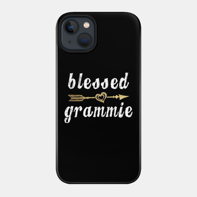 Cute Gold Arrow Blessed Grammie Thanksgiving - Thanksgiving - Phone Case