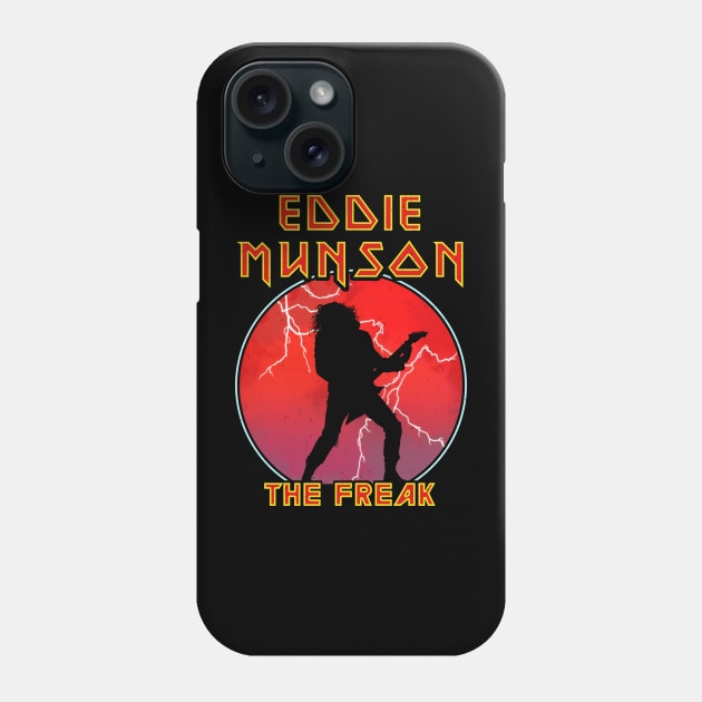 Eddie Munson Phone Case by SunsetSurf