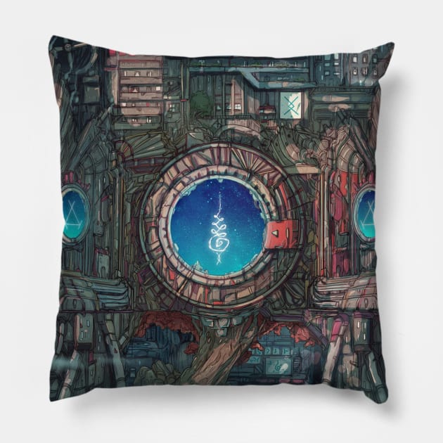 Voyagers of the future Pillow by Voyager 