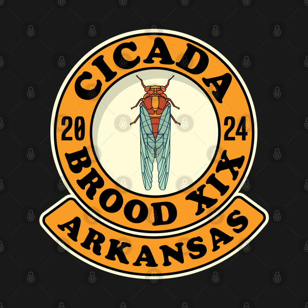 Cicada Brood XIX Arkansas by Huhnerdieb Apparel