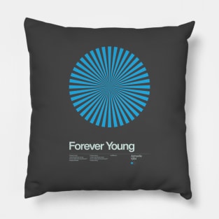 Alphaville - Forever Young - 1984 - New Wave Song Swiss Design Series Pillow