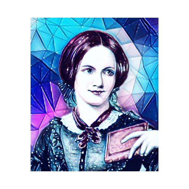 Charlotte Bronte Snowy Portrait | Charlotte Brontë Artwork 6 by JustLit