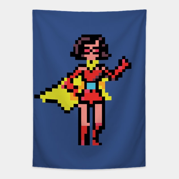 Superheroine Mag Tapestry by wamtees