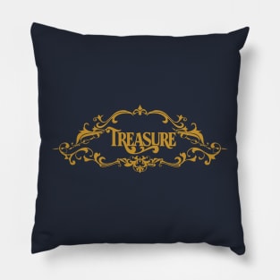 Treasure Hunt at Sea Pillow