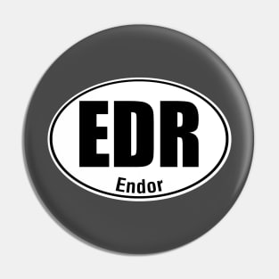 Endor Travel Sticker Pin