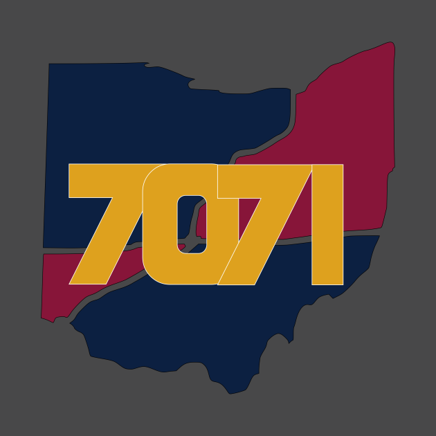 Discover Cleveland Basketball - 7071 - Cleveland Cavaliers - T-Shirt