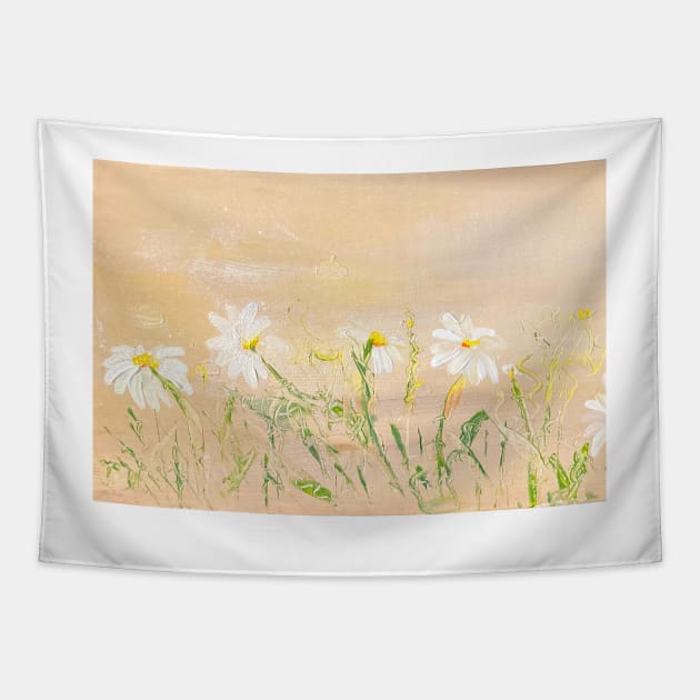 Daisy One Tapestry by colleenranney