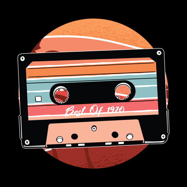 70S RETRO  vintage retro cassette by Midoart