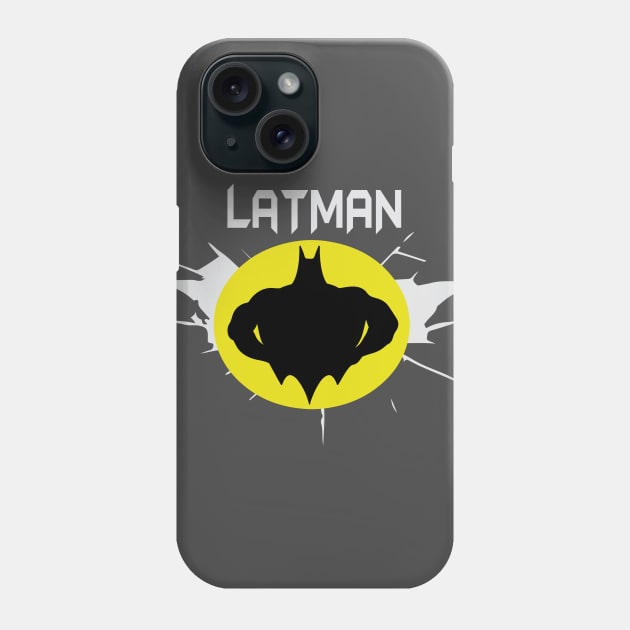 Latman - Defender of the Gym Phone Case by BigG1979