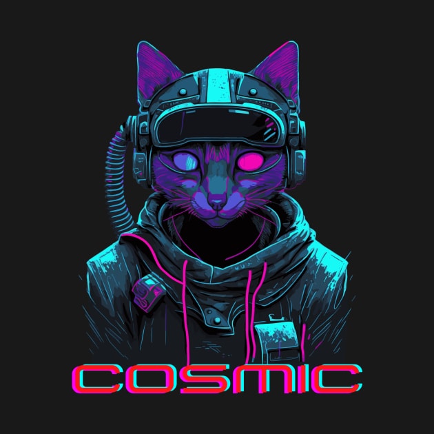 Cosmic Cat by Purrestrialco