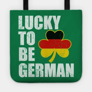 Lucky To Be German St Patrick's Day Irish Tote