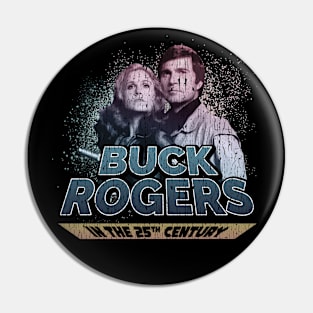 Vintage Worn Crack - Buck Rogers 1979 Glitch Pin