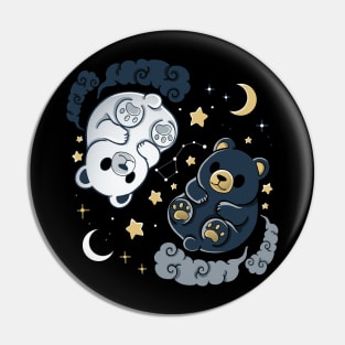 Ying Yang Ursa Pin