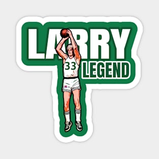 Celtics Larry Legend 33 Magnet