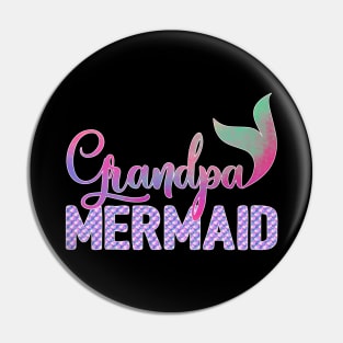 Grandpa Mermaid Pin