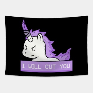 I will cut you, Unicorn! Tapestry