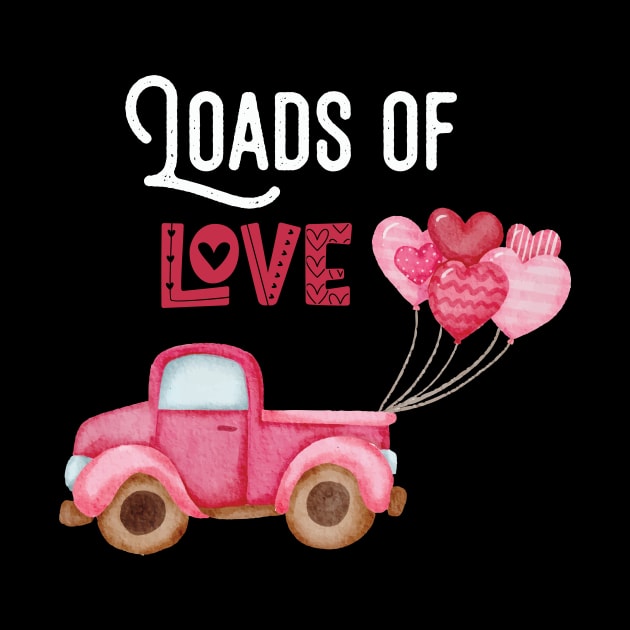 Loads Of Love Car Cute Valentines Day Car Toddler Boys by vestiti