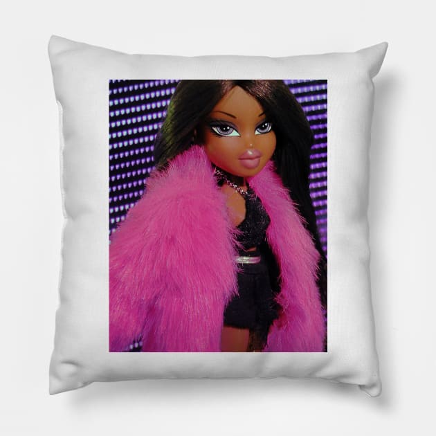 BRATZ city lights Pillow by itsalexb