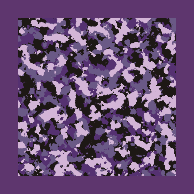 Purple Camouflage by Tshirtstory