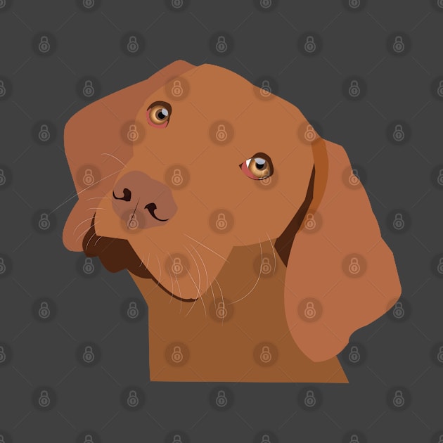 Vizsla Dog by KCPetPortraits