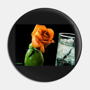 The Thirsty Rose Pin