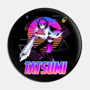 Tatsumi Retro Art Pin