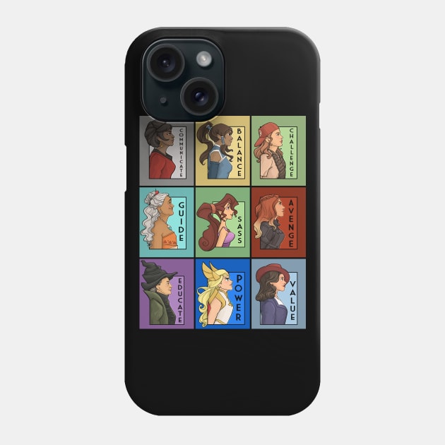 She Series Collage - Version 4 Phone Case by KHallion